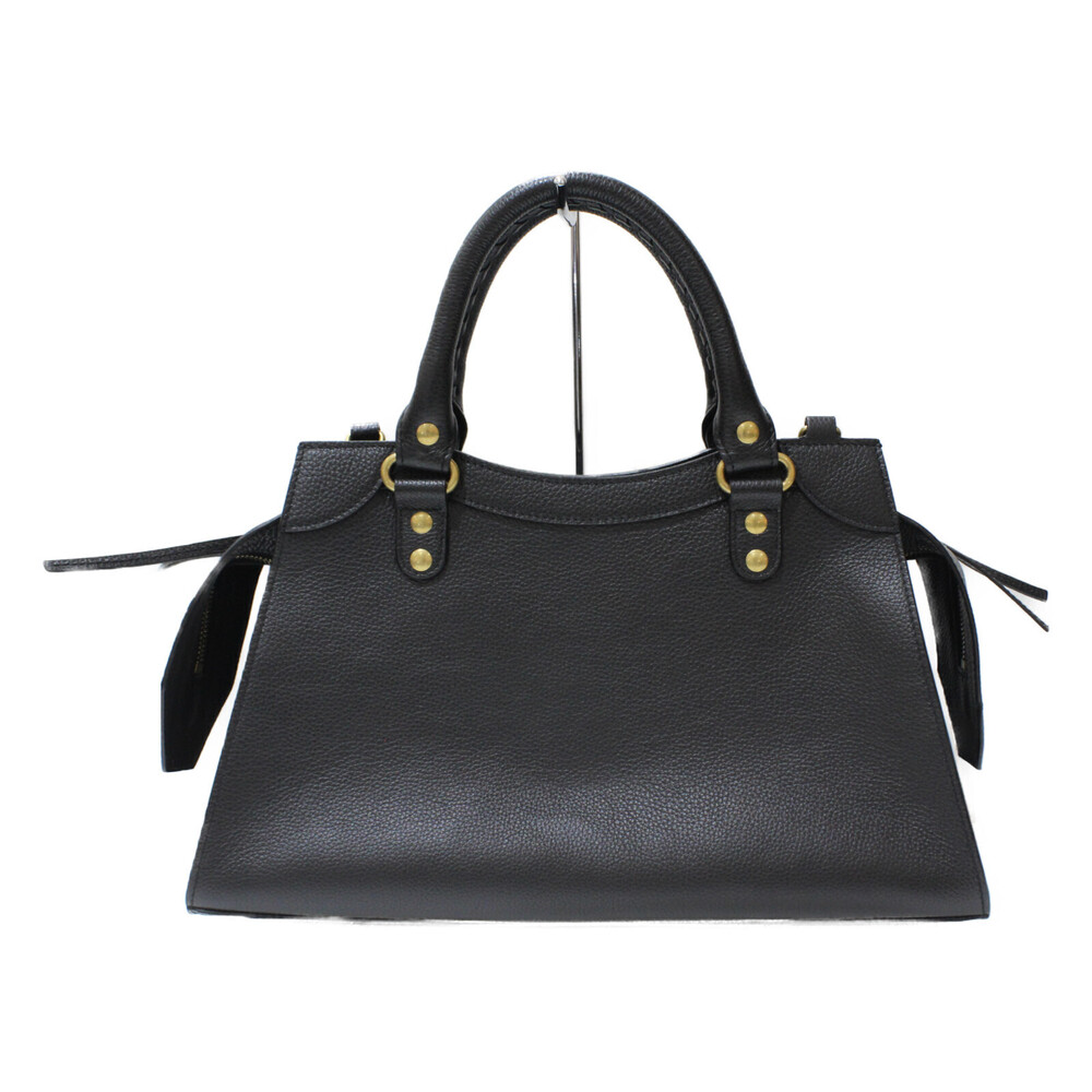BALENCIAGA Neo Classic City Shoulder Leather Black Handbag Shoulder Bag strap - Picture 4 of 7
